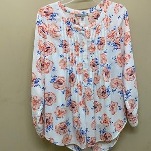 Daniel Rainn Floral Blouse